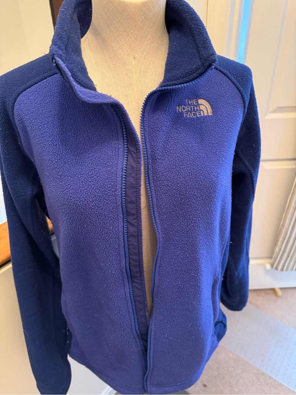 The North Face Royal Blue Full-Zip Fleece Jacket